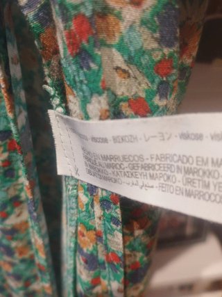 Vestido cruzado floral de verano