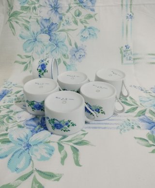 6 Tazas Limoges France