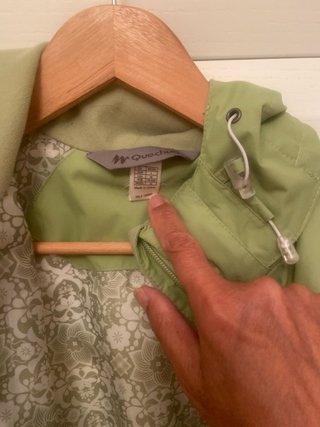 Cortavientos Quechua Verde