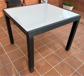 Mesa y 2 Sillas Terraza Exterior