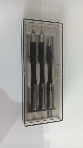 Set Parker Vector Pluma + Bolígrafo + Roller
