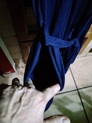 Vestaglia da camera unisex tg M blu