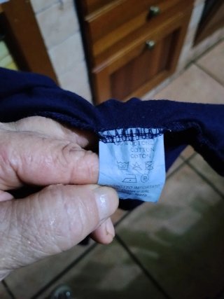 Vestaglia da camera unisex tg M blu