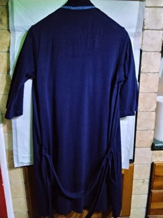 Vestaglia da camera unisex tg M blu