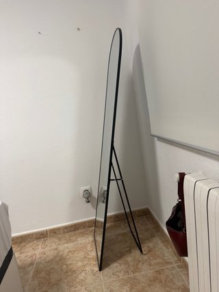 Espejo Arco Cuerpo Entero Negro 40x150