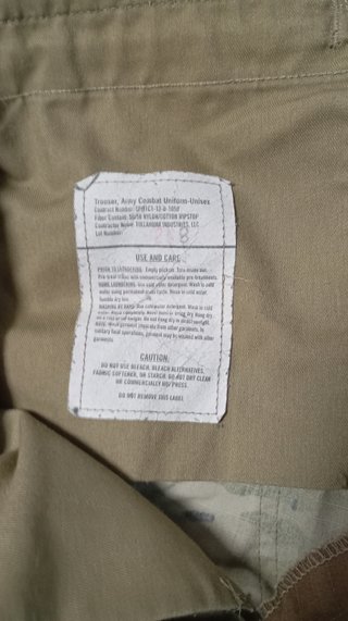 Pantalón Uniforme Multicam (Surplus, Talla L)