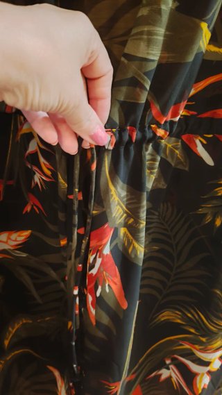 Cárdigan estampado floral talla 46/48