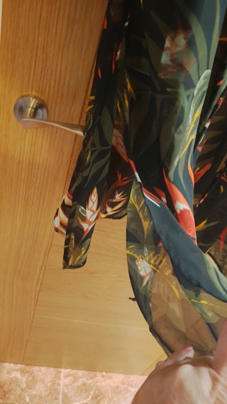 Cárdigan estampado floral talla 46/48