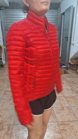 Anorak infantil rojo talla única