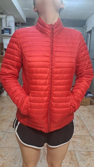 Anorak infantil rojo talla única
