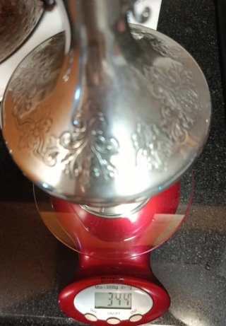 Vaso in argento decorato