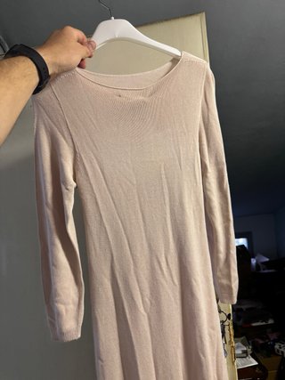 Abito Kontatto in maglia beige