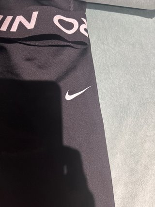 Pantalón Nike Pro niña negro