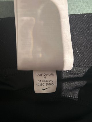 Pantalón Nike Pro niña negro