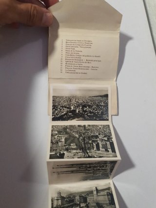 2 libretti postali: Montserrat e Barcellona
