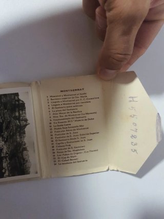 2 libretti postali: Montserrat e Barcellona