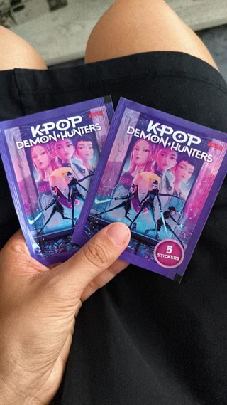 Cromos Kpop Demon Hunters Netflix