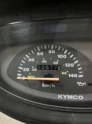 Kymco Movie XL 125 Scooter Plata