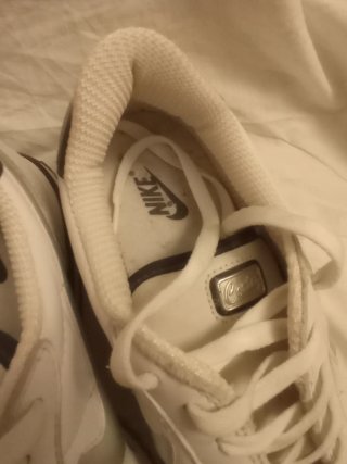 Nike Cortez Argento/Bianco Tg 44.5