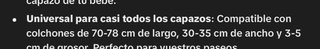 Funda para capazo