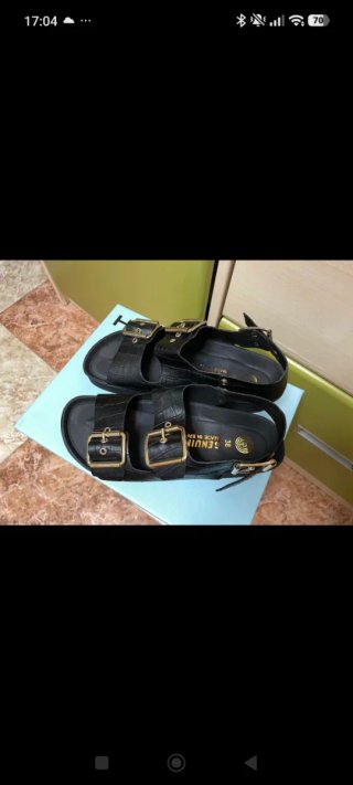 Sandalias negras plataforma