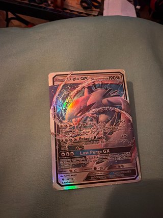 Carta Pokémon Lugia GX 159/214