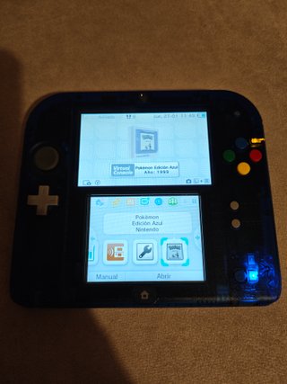 Nintendo 2DS Edición especial Pokémon Azul
