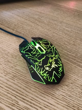 Mouse da Gaming VGUARD RGB Nero