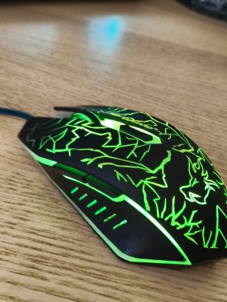 Mouse da Gaming VGUARD RGB Nero