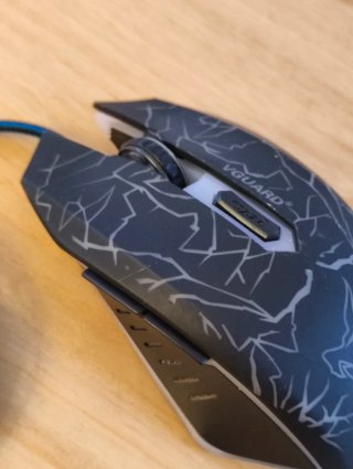 Mouse da Gaming VGUARD RGB Nero
