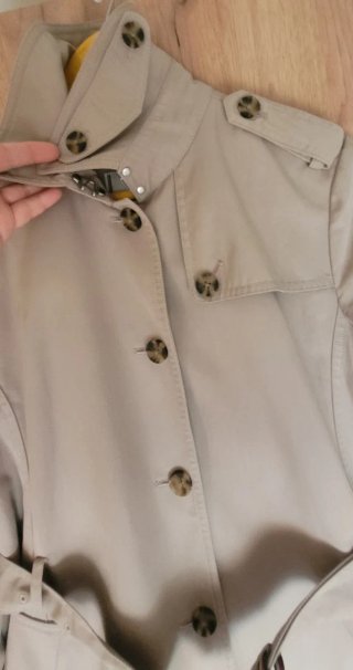 Gabardina Beige