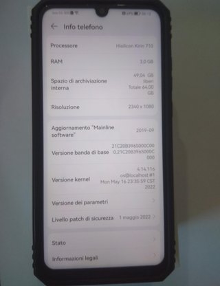 Smartphone Cellulare Huawei P Smart 64GB Android