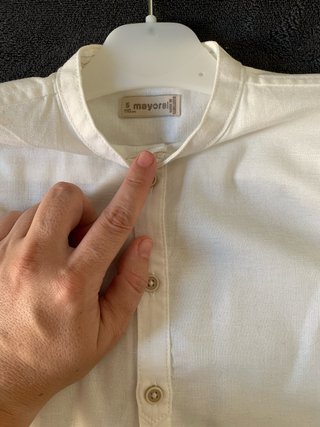 Camisa Mayoral manga larga 110cm