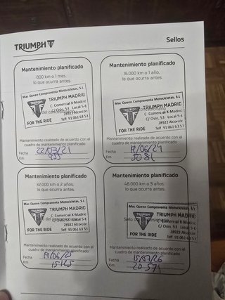 Triumph Scrambler 900 limitada A2 2020