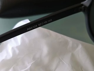 Gafas de sol Raiban negras