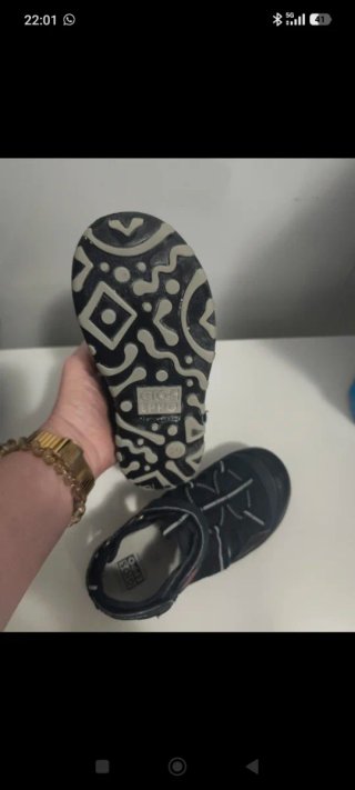 Sandalias niño negras gioseppo talla 29