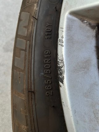 Llantas Audi Q7 con neumáticos Michelin