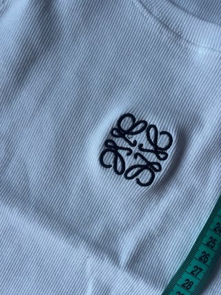 Top Loewe Anagram Blanco Talla S