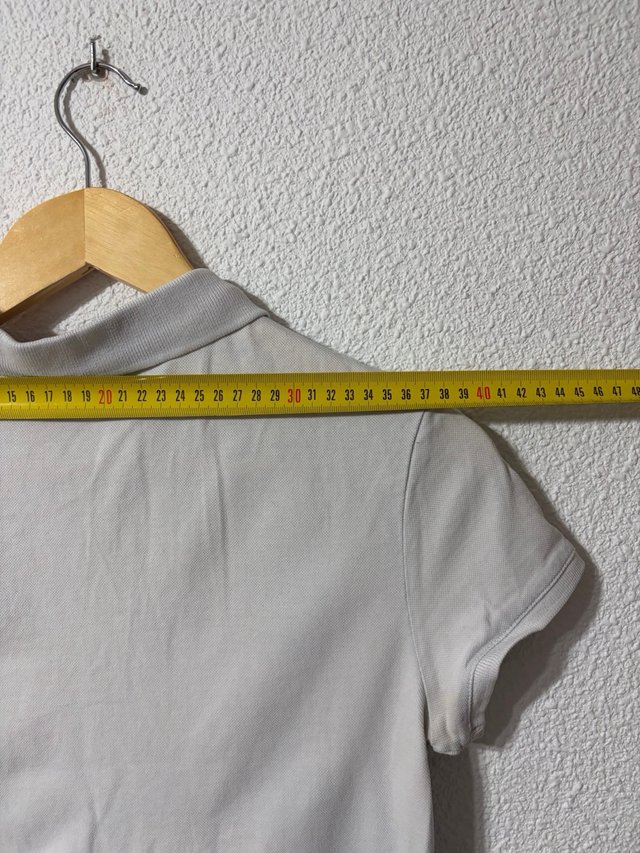 Polo U.S. Polo Assn. blanco mujer manga corta