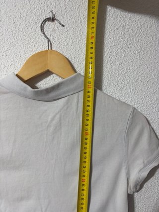 Polo U.S. Polo Assn. blanco mujer manga corta