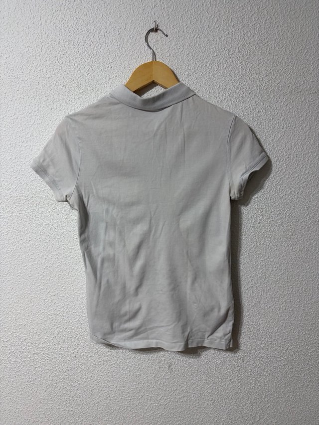 Polo U.S. Polo Assn. blanco mujer manga corta
