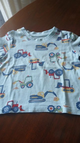 Lotto 5 pz abbigliamento neonato 6-9 mesi