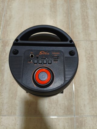Altavoz Karaoke Sing-e Bluetooth Recargable.