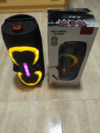 Altavoz Karaoke Sing-e Bluetooth Recargable.