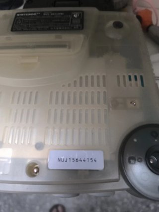Nintendo 64 Giapponese Blu Trasparente