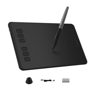 Huion Inspiroy H640P Tableta Gráfica + adaptador