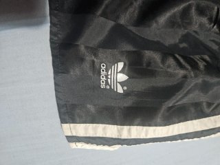 Shorts Adidas Vintage Rayas Poliamida Talla M