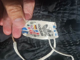 Shorts Adidas Vintage Rayas Poliamida Talla M