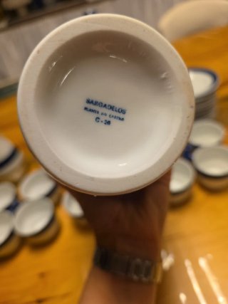 Juego de café Sargadelos