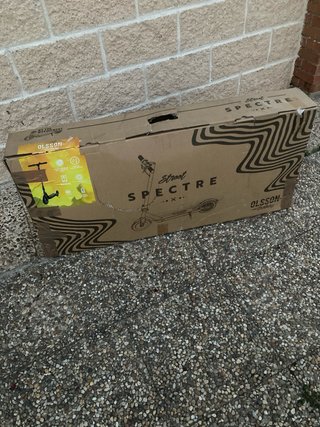 Patinete Eléctrico Olsson Spectre Negro/Amarillo